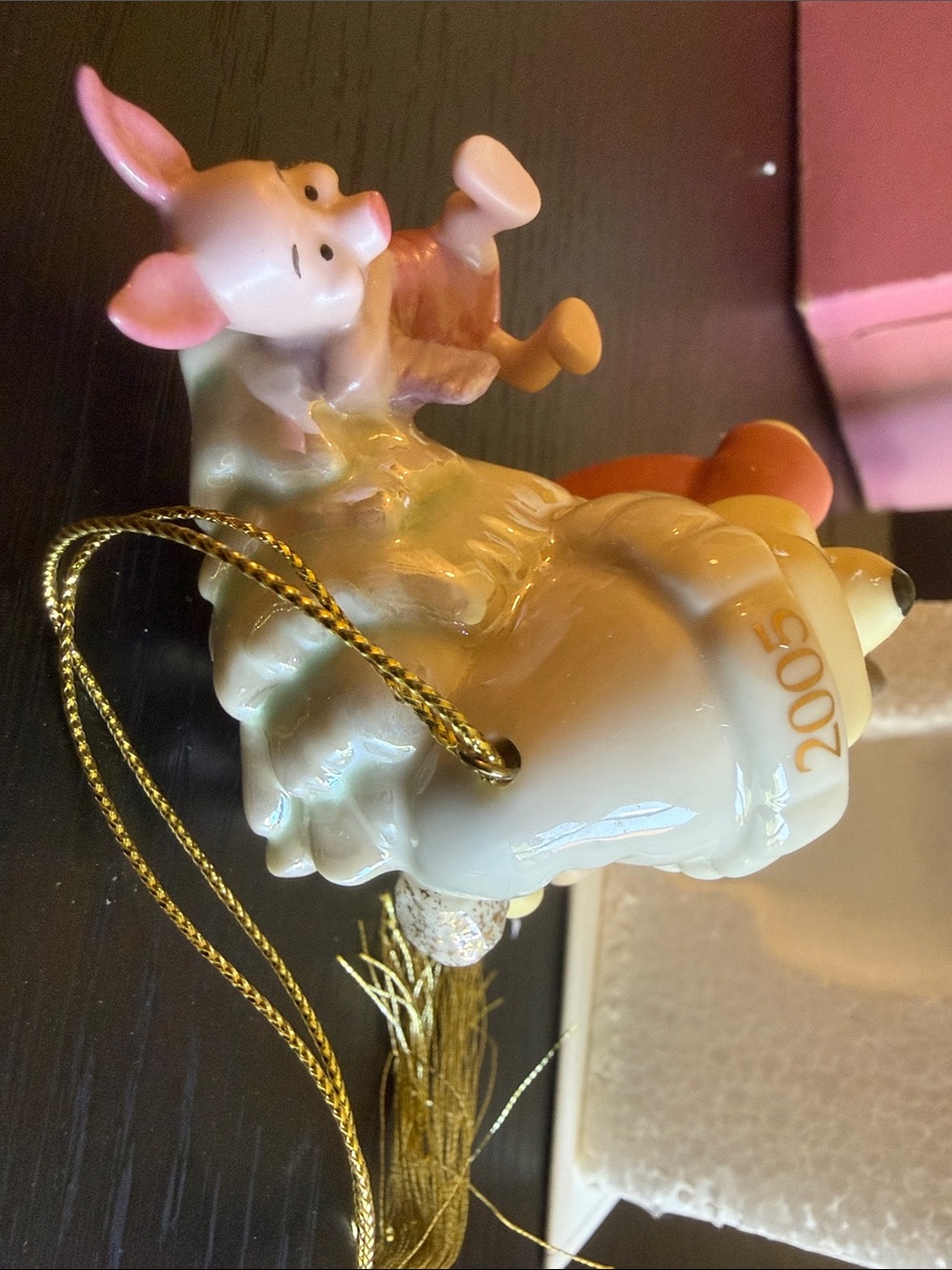 Lenox A Tree for Pooh & Piglet Ornament - Picture 5 of 8